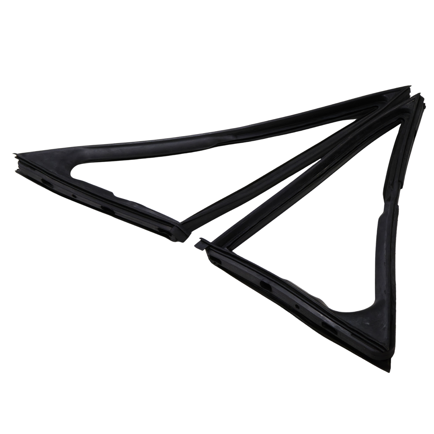 B120/1200 Truck Ute Front Door Quarter Glass Seals (Pair) | Genuine Nissan