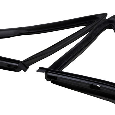 B120/1200 Truck Ute Front Door Quarter Glass Seals (Pair) | Genuine Nissan
