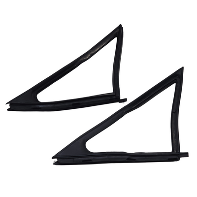 2-Door B110/1200 Coupe Front Door Quarter Vent Seals RH & LH Custom Hand Made Using GN Seals (2) Seals
