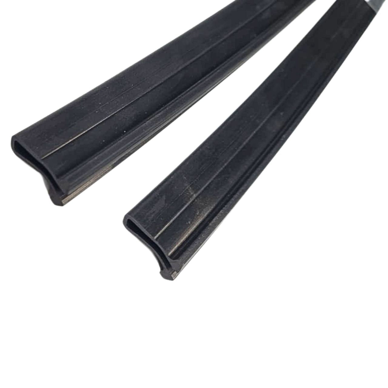 2-door Sedan 510/1600 Door glass lifter mechanism channel rubber secures glass to lifter. (2) pieces