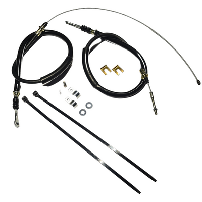 Hand brake cable custom kit designed for R31 calliper rear disc conversion